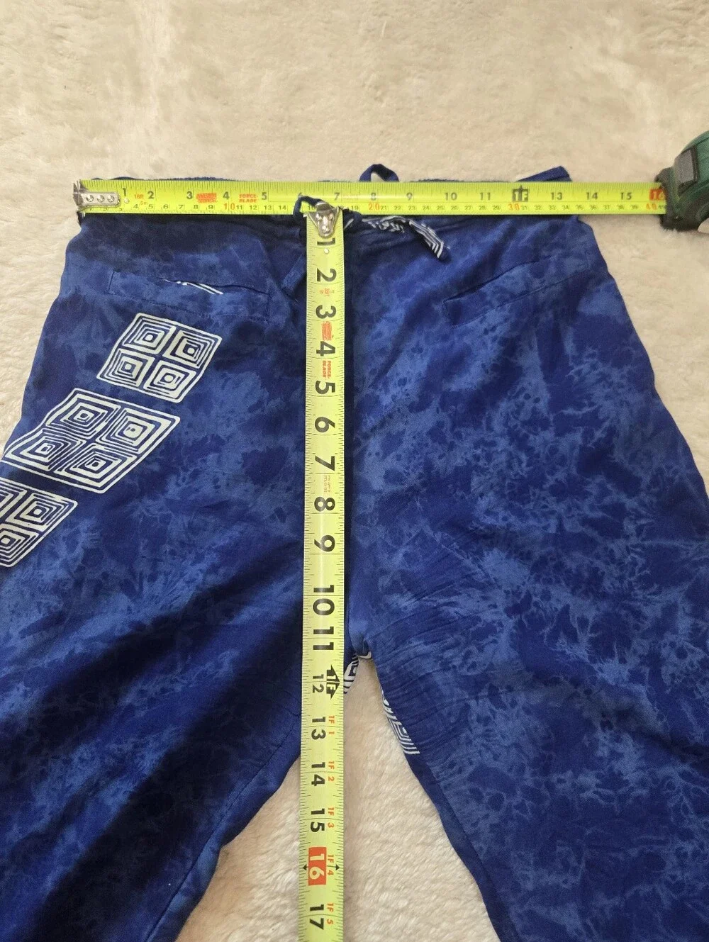 Willy Clothing 3-Piece Blue Aidre Kampala Matching Coordinating Set, S/M